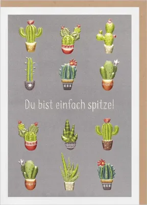 Faltkarte - Du bist einfach spitze! - Psalm 139,14