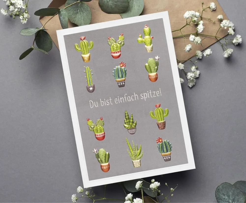 Faltkarte - Du bist einfach spitze! - Psalm 139,14