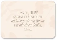 Minikarten-Box „Viel Segen" - 30 Bibelverse Segen und Ermutigung
mit Edlem Holzaufsteller