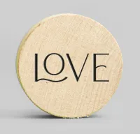 Holzmagnete Love