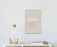 Poster Fatzer Motive Glaube DIN A4 - Hebräer 11:11