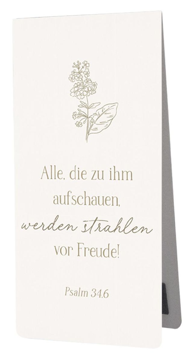Magnet Lesezeichen Psalm 34,6