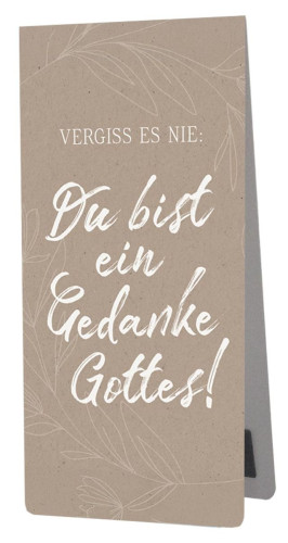 Magnet Lesezeichen Gedanke Gottes