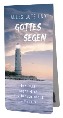 Magnet Lesezeichen Gottes Segen - 4. Mose 6,24