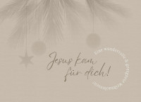 Postkarten Jesus kam für dich! - Johannes 1,14