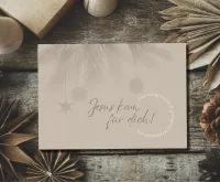 Postkarten Jesus kam für dich! - Johannes 1,14