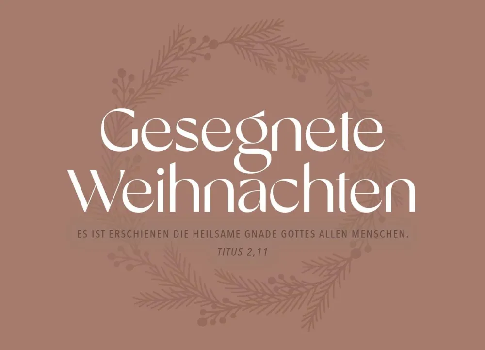 Minikarten Weihnachten Fatzer alive - 12 Kärtchen