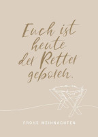 Minikarten Weihnachten Fatzer alive - 12 Kärtchen