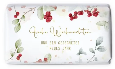 Schokolade Frohe Weihnachten