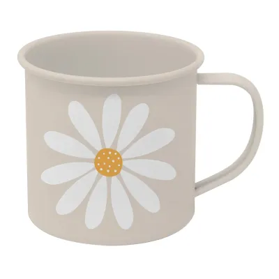 Metallbecher Happy Flower - 500ml, Pure Collection