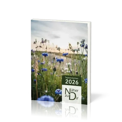 Näher zu dir - Buchkalender - Motiv Kornblumen