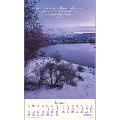 Das heilige Land - Israel - Wandkalender