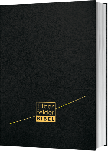 Elberfelder Bibel Standardausgabe - Kunstleder schwarz