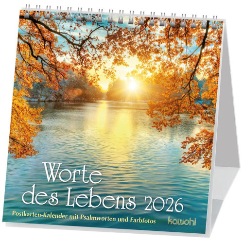 Worte des Lebens - Postkartenkalender