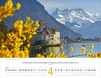 Calendrier Paysages Suisses - Allemand, Calendrier mural