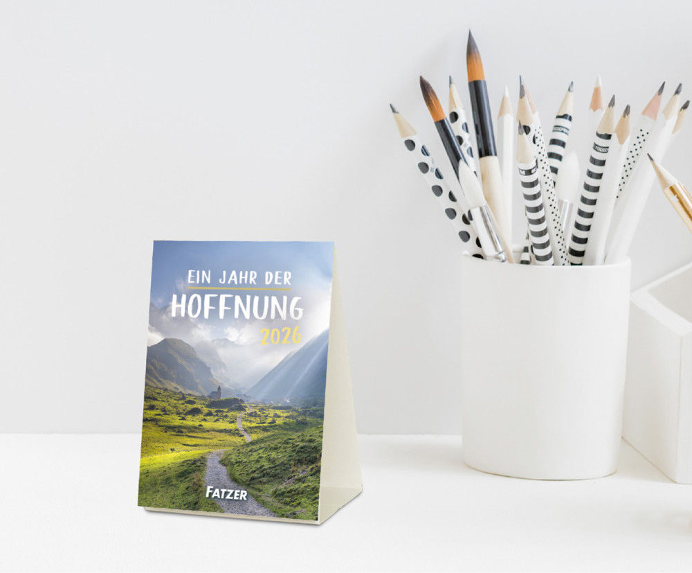Ein Jahr der Hoffnung - Mini-Aufstellkalender