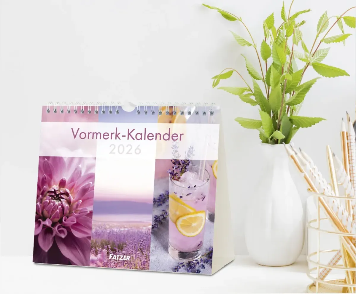 Vormerk-Kalender mit Bibelversen - Terminplaner