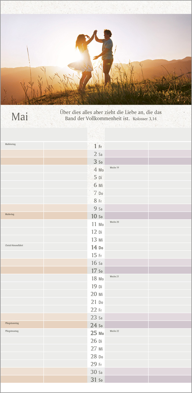 Wir zwei - Terminplaner