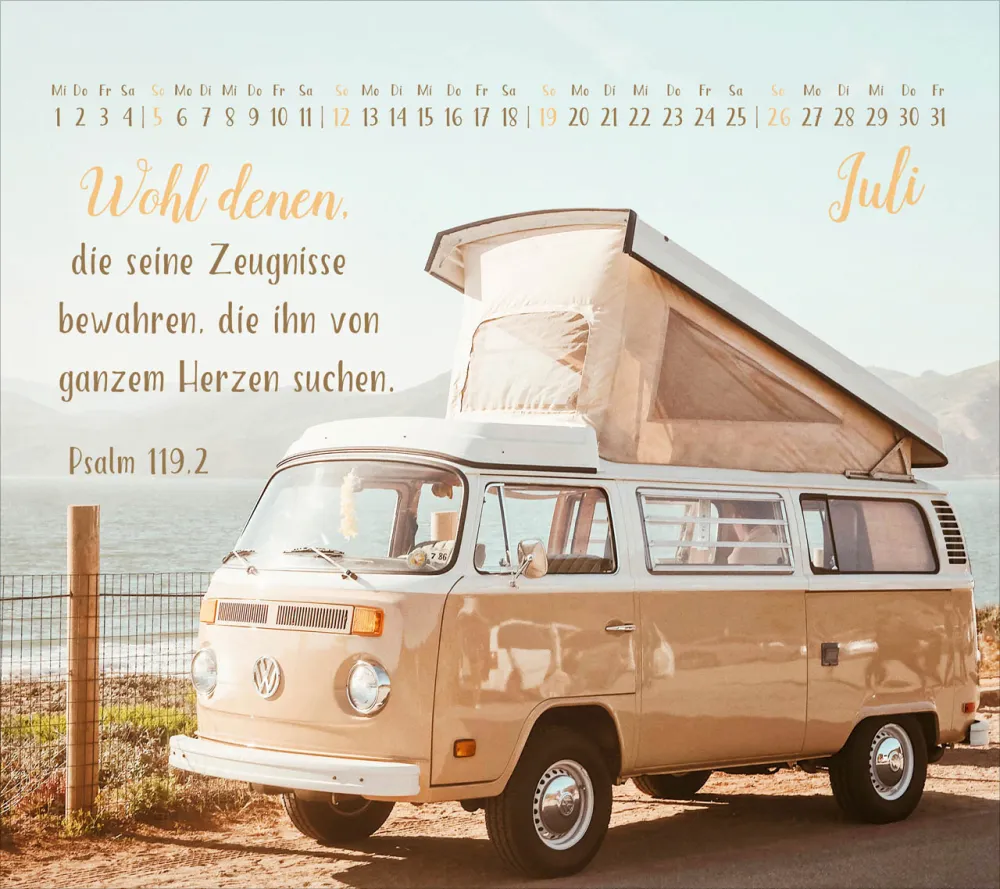 Segensworte - Tischkalender Postkartenformat