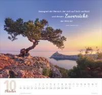 Meine Zeit - Hoffnung und Vertrauen für ein ganzes Jahr - Wandkalender