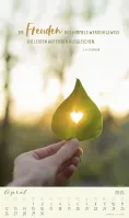 Kalender Mit Seiner Kraft durchs Jahr - Posterkalender