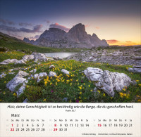 Berge - Tischkalender