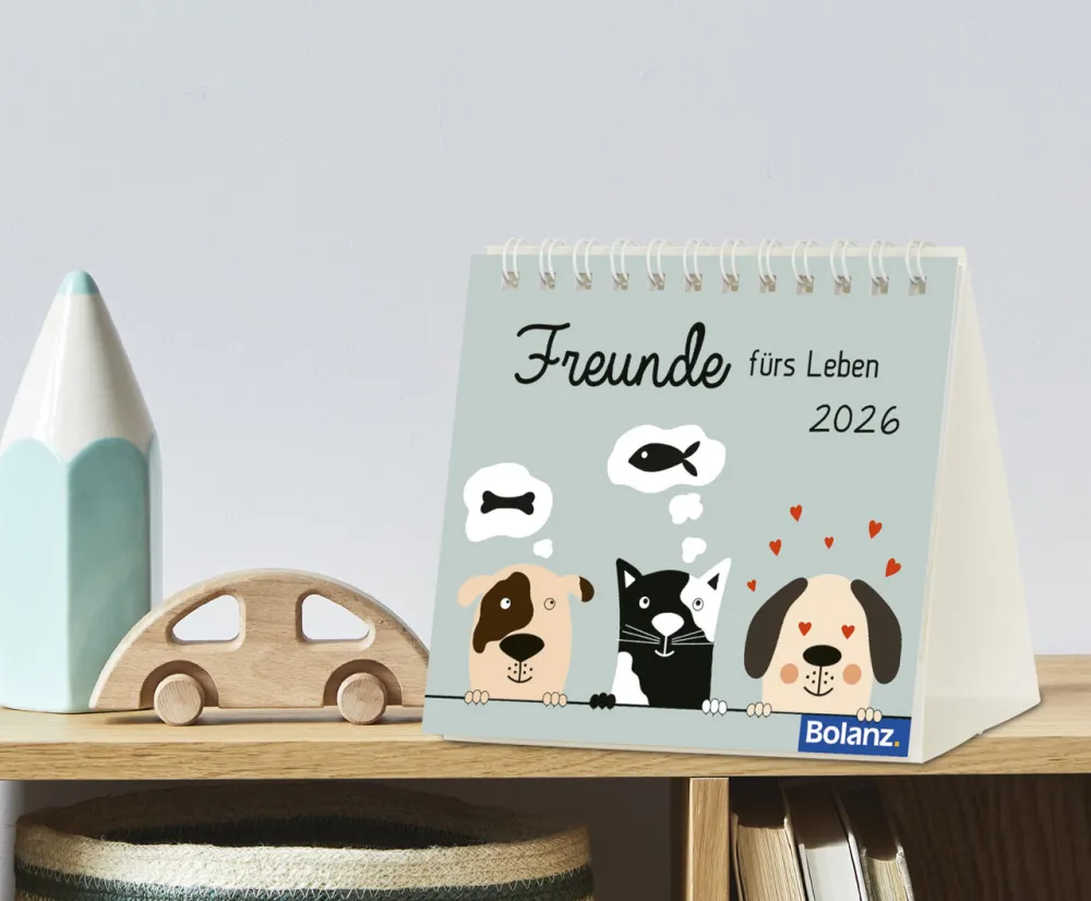 Kalender Freunde fürs Leben - Minikalender