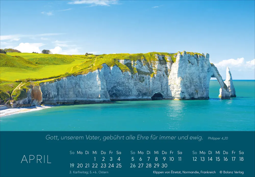 Kalender Ewigkeit im Herzen - Panoramakalender