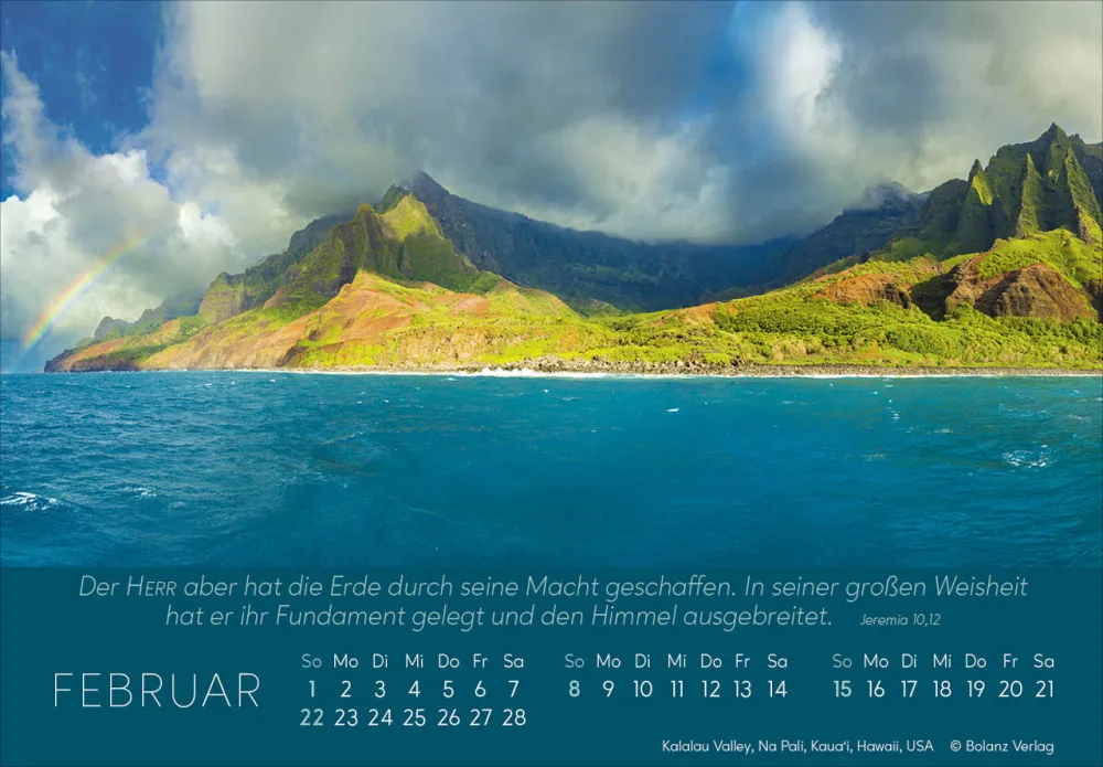 Kalender Ewigkeit im Herzen - Panoramakalender