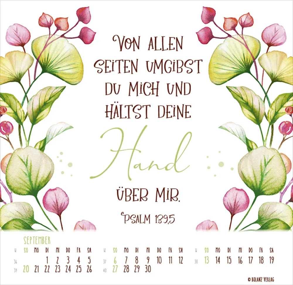 Kalender Getragen durch alle Zeiten - Tischkalender