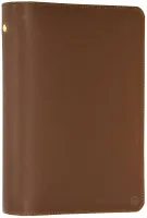 Étui pour Bible « Kansas » pour Bible d'étude MacArthur - cuir véritable rustique et résistant