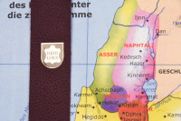 Bible d'étude MacArthur avec étui en cuir véritable - Étui en cuir véritable légèrement grainé...