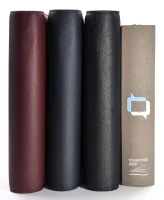 Bible d'étude MacArthur avec étui en cuir véritable - Étui en cuir véritable légèrement grainé...