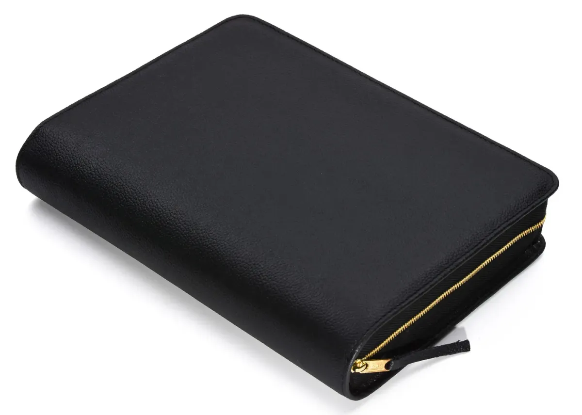 Édition standard Schlachter 2000 avec étui en cuir véritable - Étui en cuir véritable légèrement...