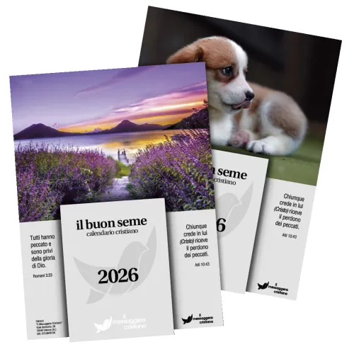 Italien, Calendrier La Bonne Semence à effeuiller - Il Buon Seme