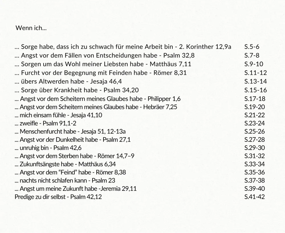 Gottes Verheißungen - Aufstellbuch