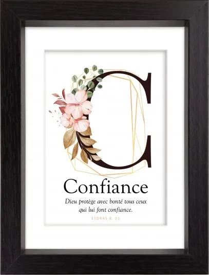 Mon Cadre Inspiration - C comme Confiance
