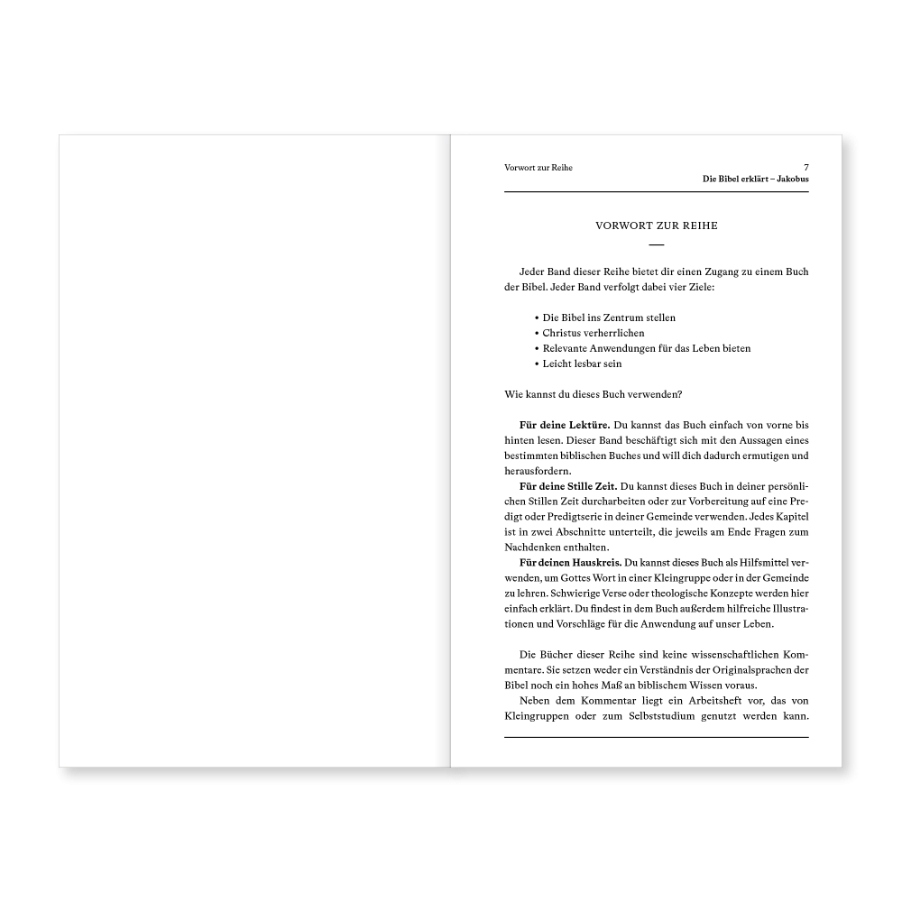 Jakobus (Kommentar) - Glaube, der praktisch wird - Reihe Die Bibel erklärt