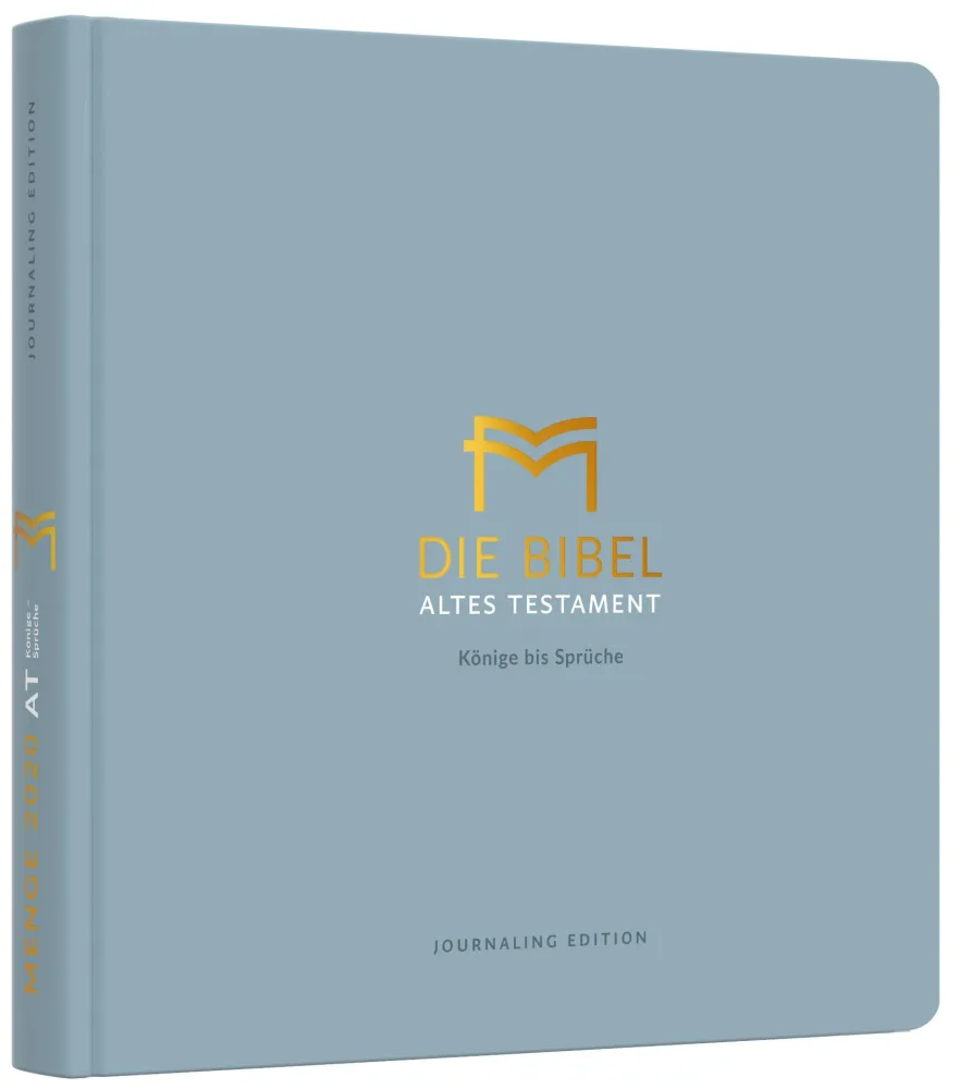 Bibel Menge 2020 AT, Schreibrand - Könige bis Sprüche - Journaling Edition