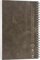 Stille Zeit mit Dir - Motiv "Lederoptik Antik" - Notizbuch