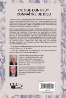 Ce que l’on peut connaître de Dieu - De bonnes raisons pour croire en Dieu, découvrir la vérité...