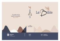 Bible Segond 21, gros caractères, - modèle rigide toilé matelassé - La Maison de la Bible x Sœur_co