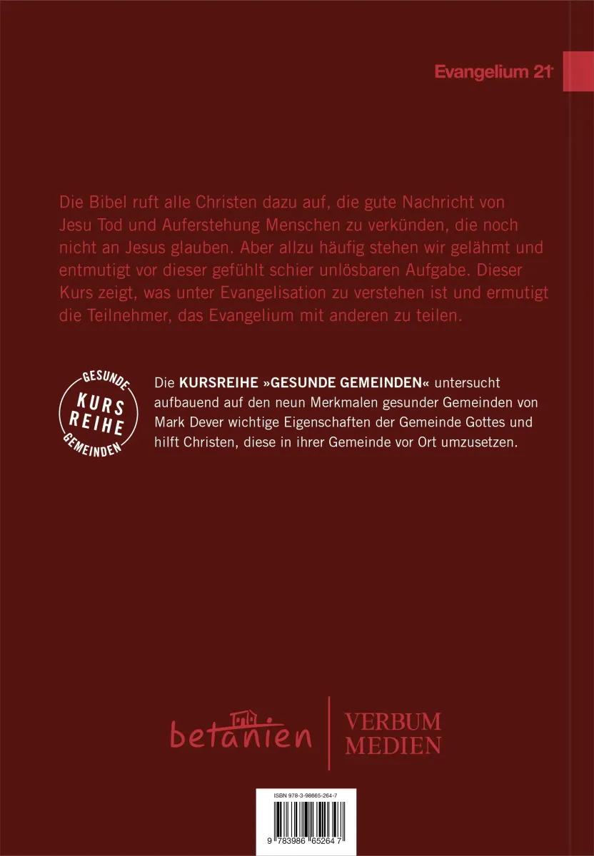 Die Verlorenen erreichen - Evangelisation