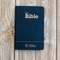 Bible Segond 21 compacte (Premium Style) - couverture souple toile bleu marine-anthracite