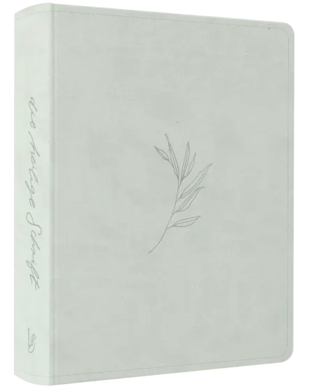 Schlachter Liebezurbibel (Schreibrandbibel Eden) - Flexibler Kunstledereinband - Mint mit...