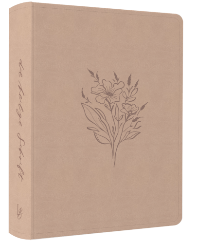 Schlachter Liebezurbibel (Schreibrandbibel Blush) - Flexibler Kunstledereinband - Lachs mit...