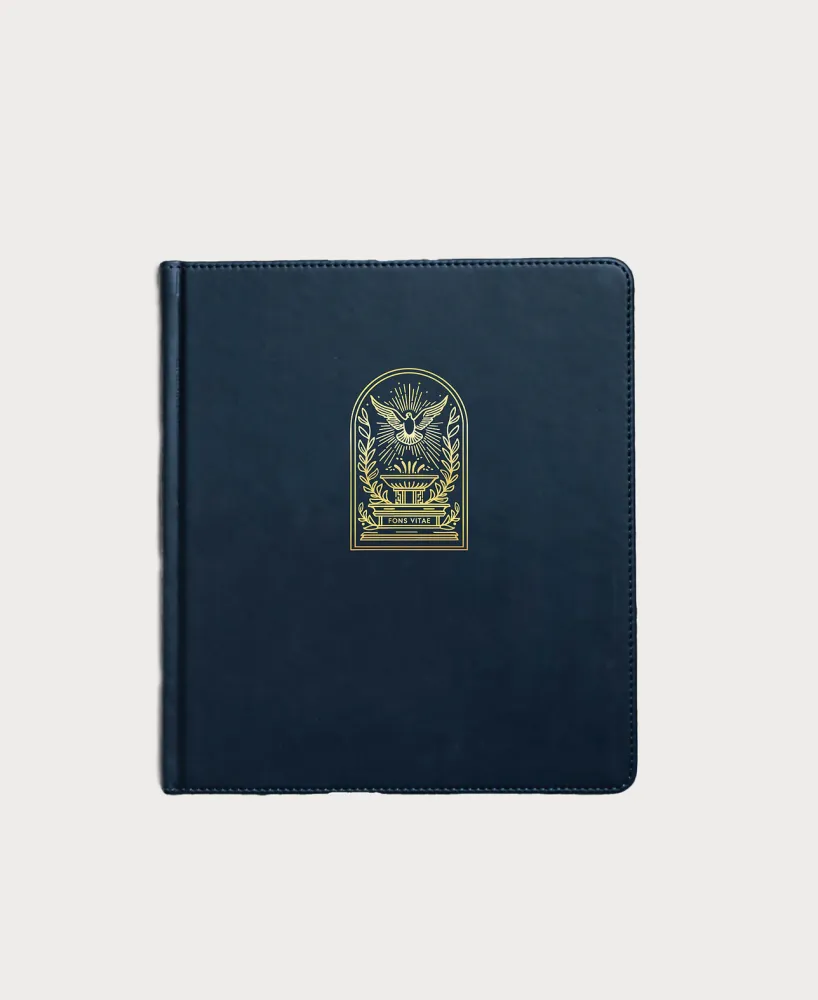 Schlachter Liebezurbibel (Schreibrandbibel Fons Vitae) - Flexibler Kunstledereinband - Blau mit...