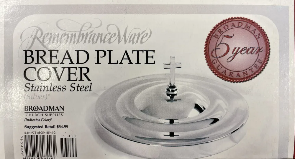 Couvercle argent pour le pain - Sainte Cène