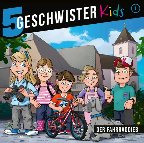 5 Geschwister Kids - Der Fahrraddieb - (Hörspiel CD) - 5 Geschwister: Band 1