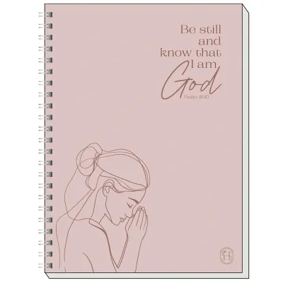 Be still and know that I am God - Memoblock A5